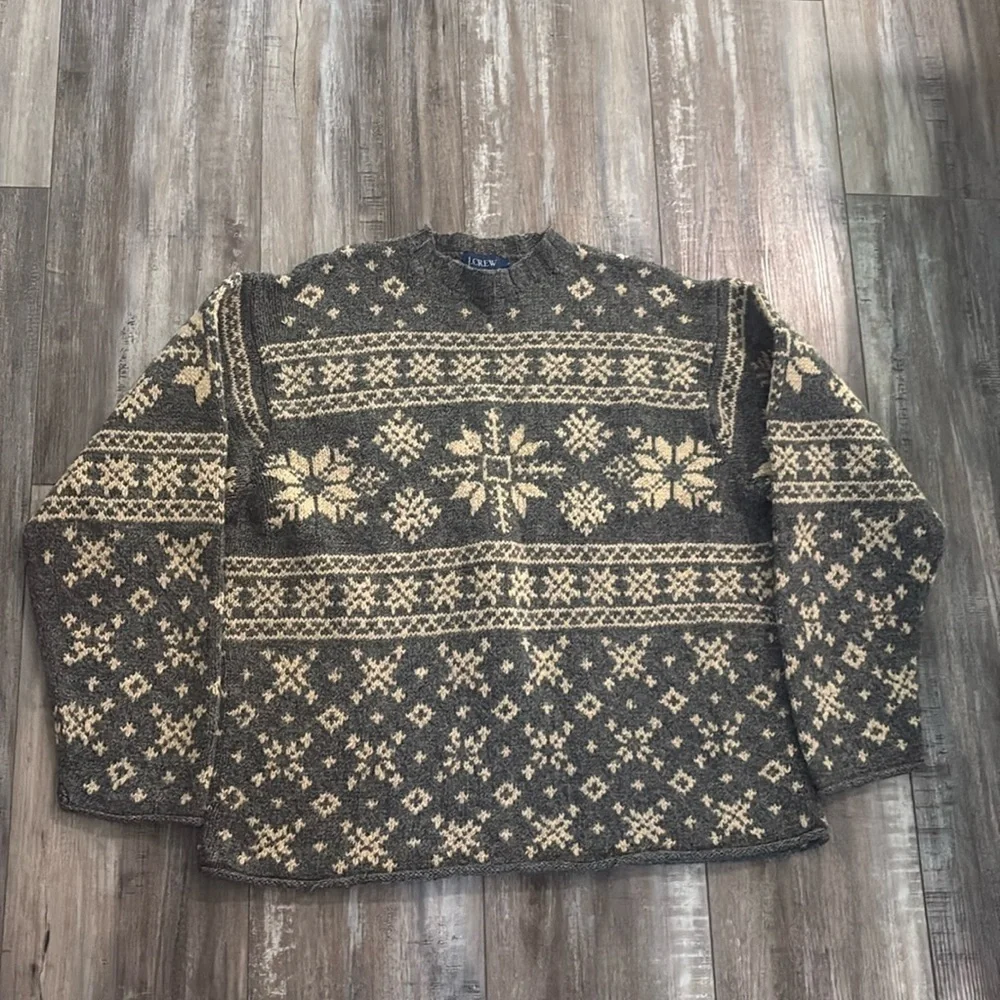 J. Crew Men’s Vintage Wool Sweater